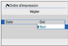 CANON 250D - Réglage des options d'impression - 4