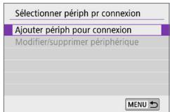 CANON 250D - Connexion Wi-Fi via un point d'accès - 3