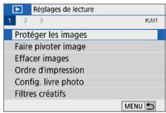 CANON 250D - Protection d'une seule image - 1