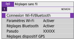 CANON 250D - Connexion à une télécommandes sans fil - 1