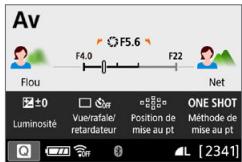 CANON 250D - Exemples d'ecran - 2