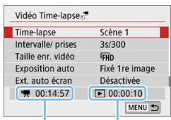 CANON 250D - Reglez le signal sonore. - 1