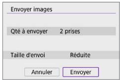 CANON 250D - Envoi d'images qui correspondent à des critères de recherche - 5