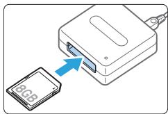 CANON 250D - Téléchargement des images avec un lecteur de carte - 1