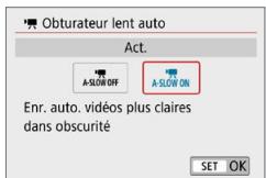 CANON 250D - Obturateur lent auto\* - 1