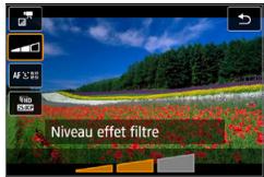 CANON 250D - Enregistrement de videos avec effets de filtrres créatifs - 4