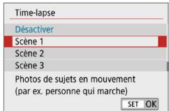 CANON 250D - Enregistrement de videos Time-lapse - 3