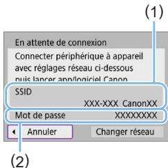 CANON 250D - Sélectionnez [Ajouter périp pour connexion]. - 1