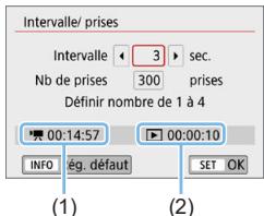 CANON 250D - Enregistrement de videos Time-lapse - 4