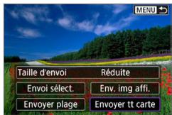 CANON 250D - Envoi de toutes les images de la carte - 2