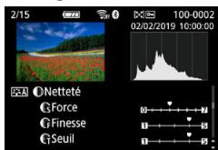 CANON 250D - - Informations de style d'image 1 - 1