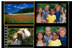 CANON 250D - Afficher plusieurs images sur un seul écran (affichage de l'index) - 2