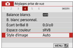 CANON 250D - Réglage de la sensibilité ISO maximale pour [AUTO] - 4