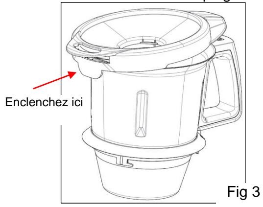 H.ROENIG HHM1028 - Comment placer correctement le bol et lancer les programmes : - 1