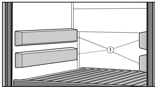 MIELE KWT6722IS - Installer les caches de protection pour rails téléscopiques - 1