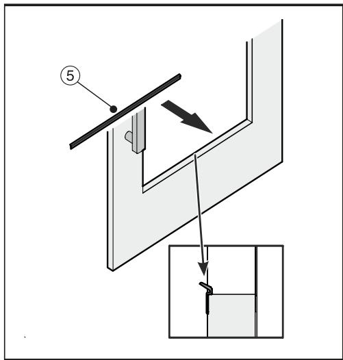 MIELE KWT6722IS - Montage de la porte du meuble - 6