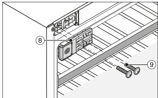 MIELE KWT6722IS - Uniquement pour les parois demeuble d'une épaisseur de 16 mm : - 3