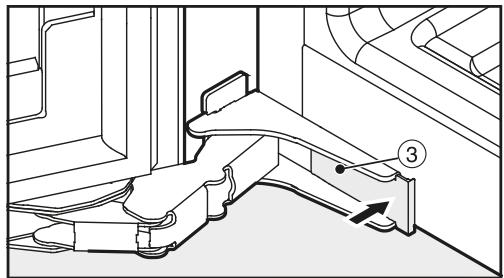 MIELE KWT6722IS - Pour inverser la butée de porte, vous avez besoin des outils suivants : - 13
