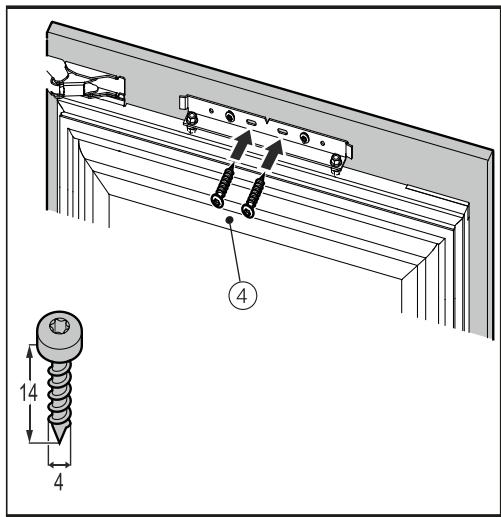 MIELE KWT6722IS - Montage de la porte du meuble - 12