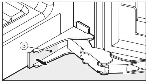 MIELE KWT6722IS - Pour inverser la butée de porte, vous avez besoin des outils suivants : - 4