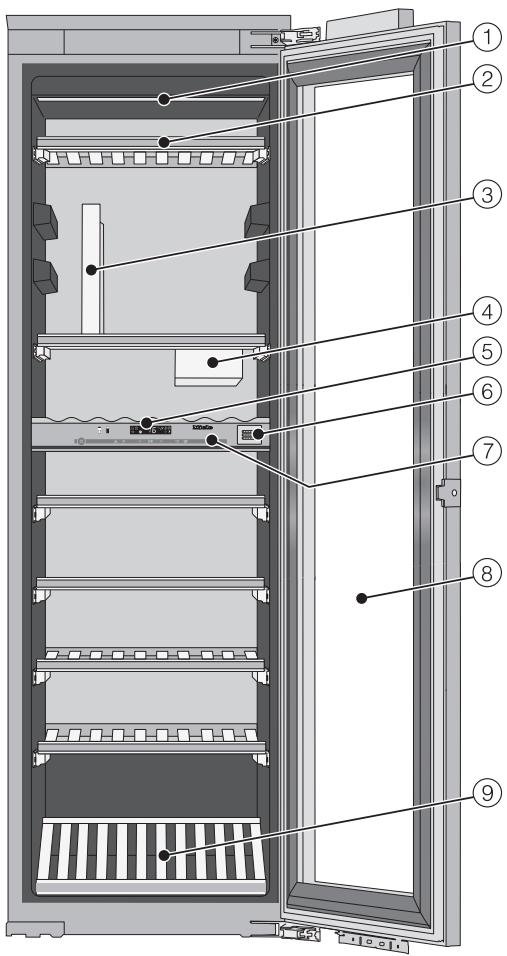 MIELE KWT6722IS - Bandeau de commande - 2