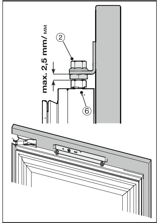 MIELE KWT6722IS - Montage de la porte du meuble - 8
