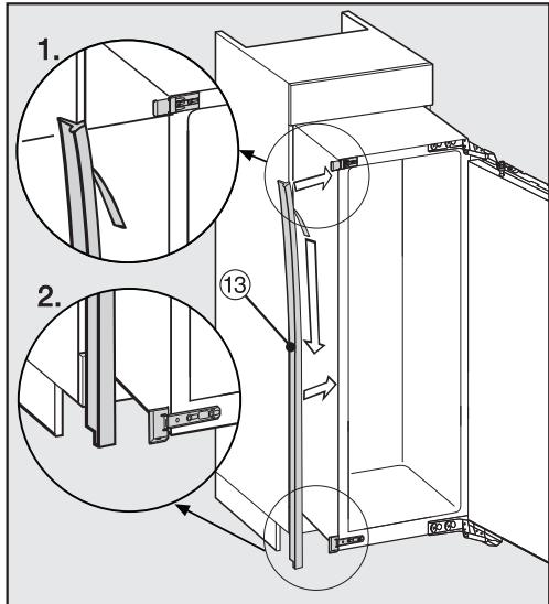 MIELE KWT6722IS - Uniquement pour les parois demeuble d'une épaisseur de 16 mm : - 5