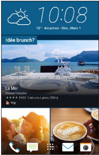 HTC OME AS SILVER - HTC BlinkFeed - 1