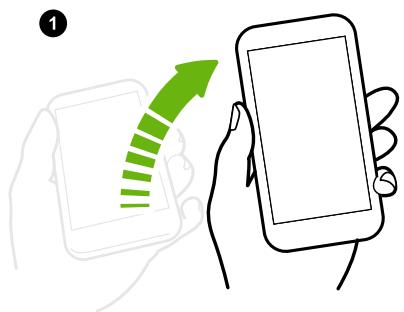 HTC OME AS SILVER - Réveil au panneau du widget d'accueil - 2