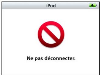 APPLE IPOD 30GO N MA146FD - Déconnexion de l'iPod - 3