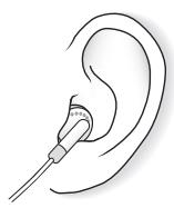 APPLE IPOD 30GO N MA146FD - Pour utiliser ces écouteurs : - 1