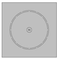 NEFF T 4443 N - Zone de cuisson par induction - 1