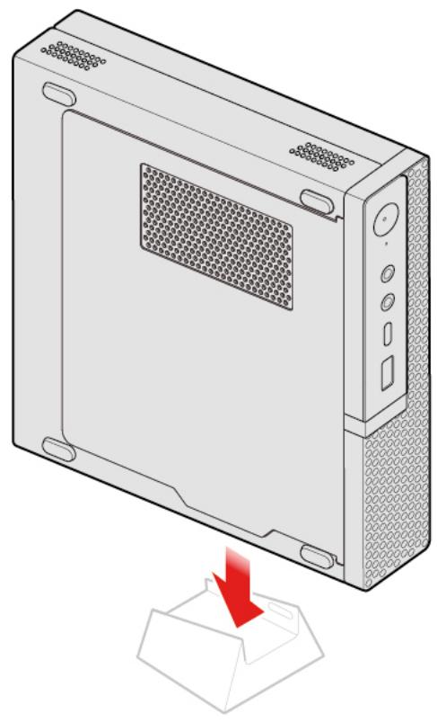 LENOVO M920TINY - Remplacement du socle vertical - 2