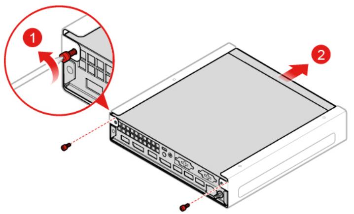 LENOVO M920TINY - Remplacement du support de montage VESA - 1