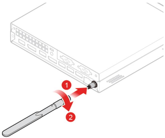 LENOVO M920TINY - Remplacement de l'antenne Wi-Fi arrêté - 6