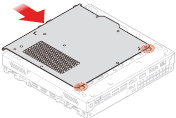 LENOVO M920TINY - Remplacement du carter inférieur - 2