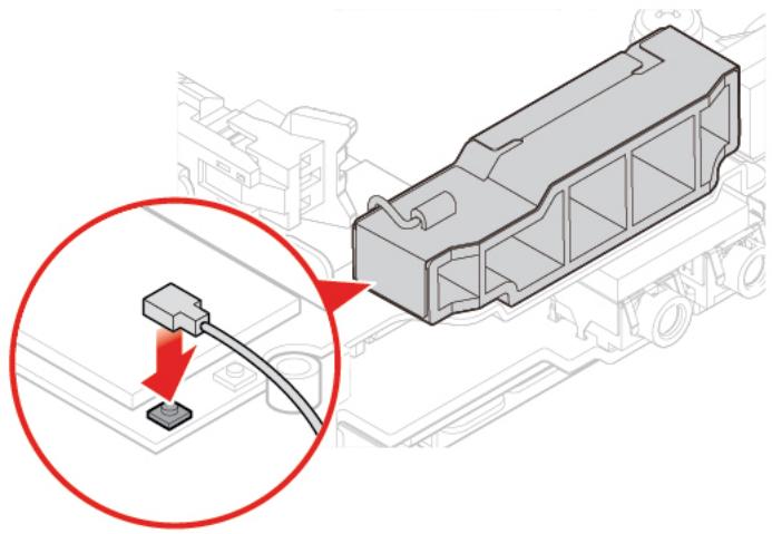 LENOVO M920TINY - Remplacement de l'antenne Wi-Fi avant - 4