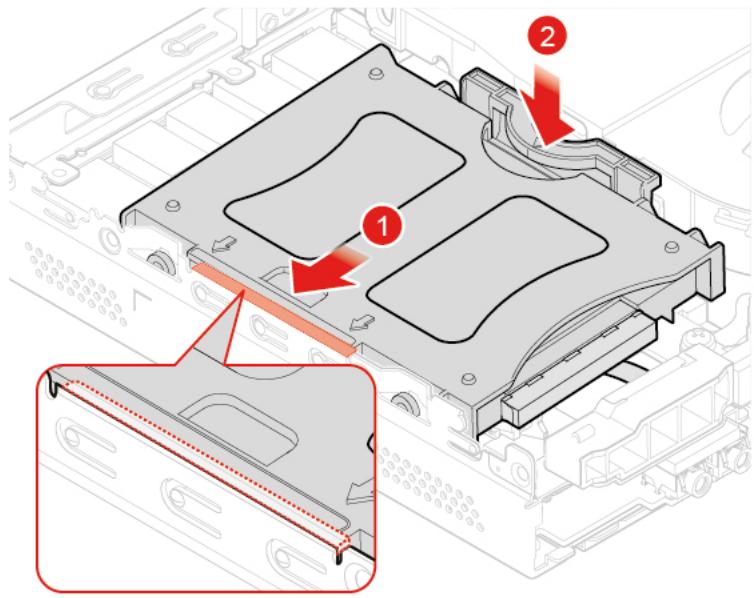 LENOVO M920TINY - Remplacement de l'unité de stockage - 4
