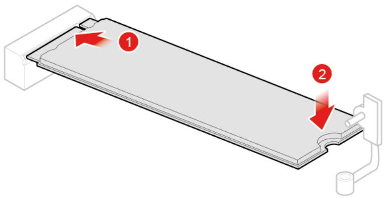 LENOVO M920TINY - Remplacement du disque SSD M.2 - 3