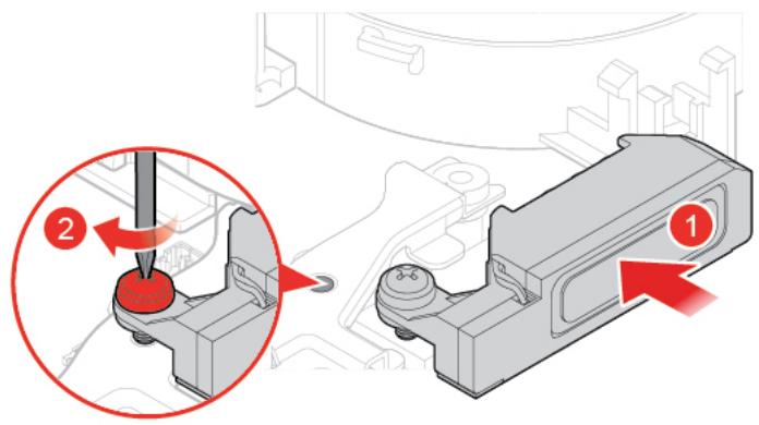 LENOVO M920TINY - Remplacement du haut-parleur avancé - 2