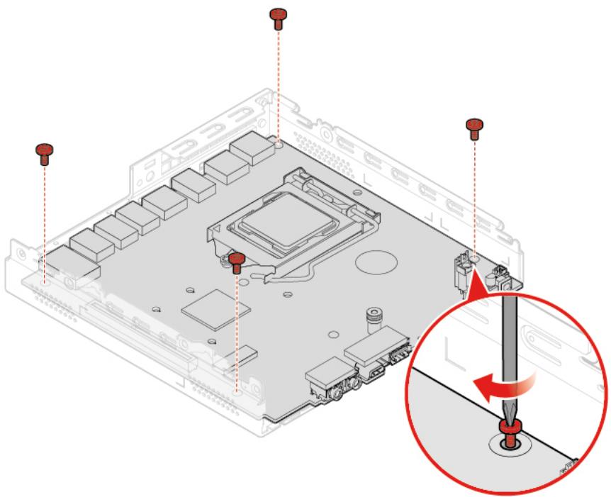 LENOVO M920TINY - Remplacement de la carte mère et du chassinis - 4