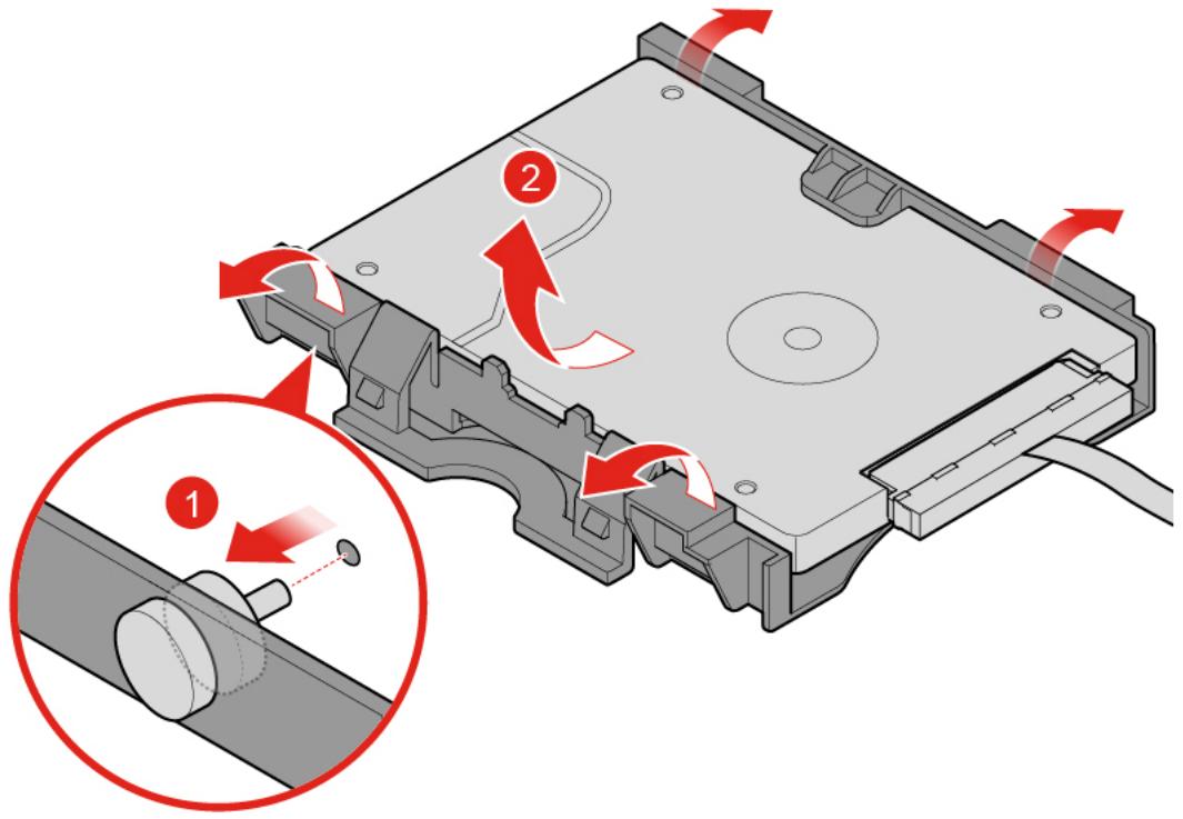 LENOVO M920TINY - Remplacement de l'unité de stockage - 2