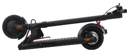WISPEED T855M - Pliage de la trottinette - 2