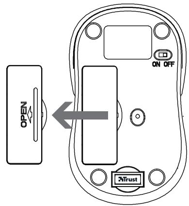 TRUST ZiVA WIRELESS MOUSE - ZIVA Wireless Optical Mouse - 3