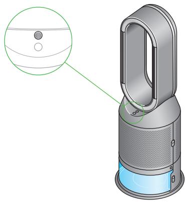 DYSON PURIFICATEURDAIR379491 - Retirez le réserve d'eau - 1