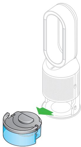 DYSON PURIFICATEURDAIR379491 - Retirez le réservoir d'eau - 7