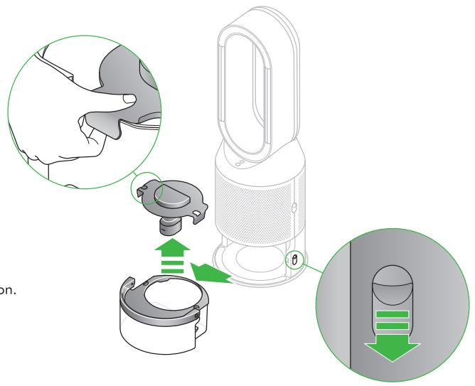 DYSON PURIFICATEURDAIR379491 - Garder le bouchon au sec - 1