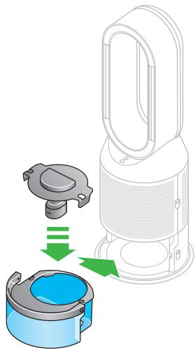 DYSON PURIFICATEURDAIR379491 - Remplacer le réservoir - 1