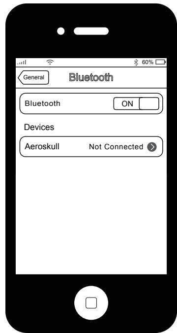 JARRE AEROSKULL BLEU BTH - Connecting to Apple® Laptop or Desktop: - 1