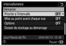 NIKON Z6II+24-70MM - - Choisissez une option de priorité à l'intervalle. - 1